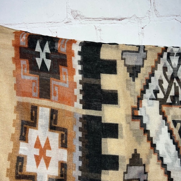 🛍️$3 Bundled Lightweight Tan Black Multicolor Infinity Scarf - Picture 9 of 9